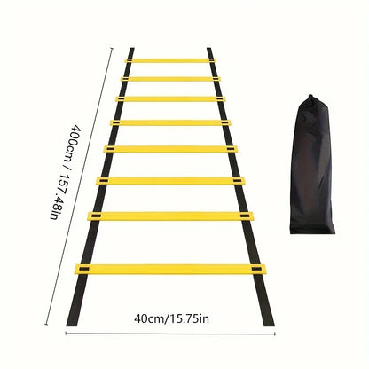 1 Set Detachable Speed Agility Training Ladder for Football, Portable Sports Equipment with Improved Mobility and Coordination